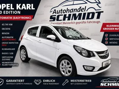 Gebraucht Opel Karl Edition 75 PS (55 kW) 2016 Weiß Kleinwagen