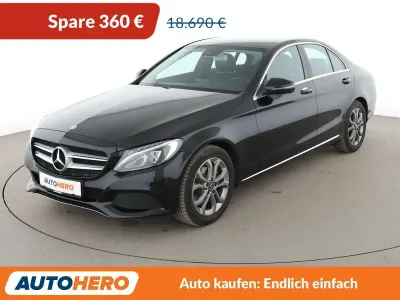 Second-hand Mercedes C180 Avantgarde 156 CP (114 kW) 2016 Negru Berlinǎ