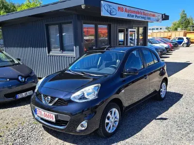 Gebraucht Nissan Micra Acenta 80 PS (58 kW) 2015 Schwarz Kleinwagen