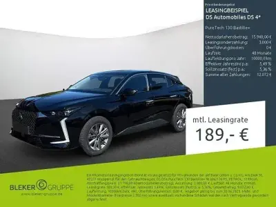 Gebraucht DS Automobiles DS4 Bastille Plus 131 PS (96 kW) 2022 Perlaneraschwarz Limousine