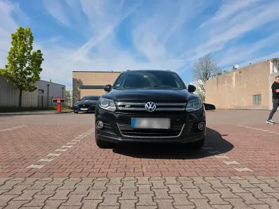 Gebraucht VW Tiguan R-line 177 PS (130 kW) 2013 Schwarz SUV