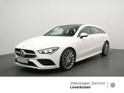 Gebraucht Mercedes CLA250 Shooting Brake AMG line 224 PS (164 kW) 2021 Polarweiß Kombi