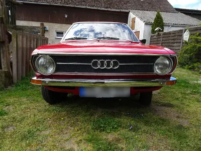 Brugt Audi 80 55 HK (40 kW) 1973 Rød Sedan