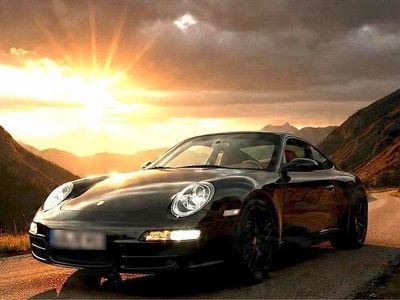 Second-hand Porsche 911 Carrera 4 Cabriolet 345 CP (253 kW) 2007 Negru Cabrio