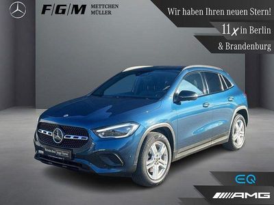 Blau Gebraucht 2021 Mercedes GLA250 Progressive SUV | 27.970 € (Fairer Preis)
