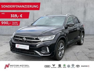 Gebraucht VW T-Roc R-line 110 PS (80 kW) 2023 Deep black perleffekt SUV
