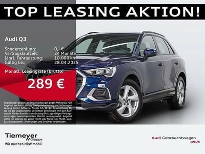 Gebraucht Audi Q3 Advanced 150 PS (110 kW) 2024 Navarrablau metallic SUV