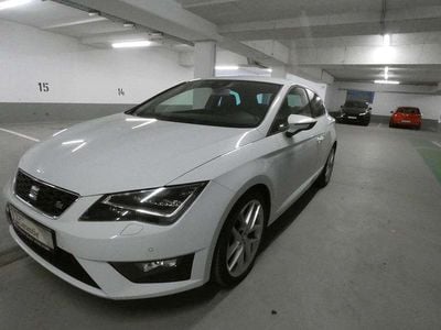 Gebraucht Seat Leon SC FR 140 PS (102 kW) 2014 Blanco nevada/nevada white Kleinwagen