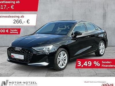 Begagnad Audi A3 Advanced 150 HK (110 kW) 2025 Svart Sedan