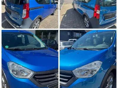 Gebraucht Dacia Dokker Stepway 116 PS (85 kW) 2017 Blau sky Van / Kleinbus
