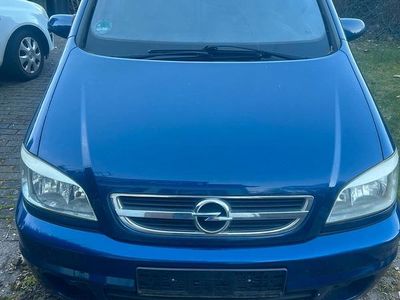 Gebraucht Opel Zafira 125 PS (91 kW) 2004 Blau Van / Kleinbus