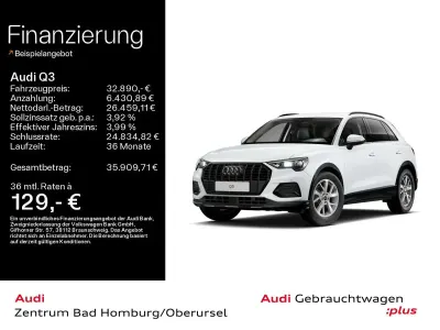 Gebraucht Audi Q3 Advanced 150 PS (110 kW) 2025 Gletscherweiß metallic SUV