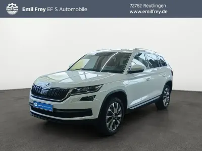 Gebraucht Skoda Kodiaq Clever 200 PS (147 kW) 2021 Weiß SUV