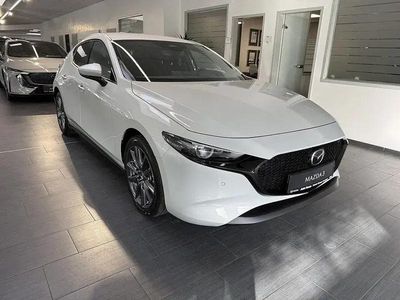 Nieuw Mazda 3 Exclusive-Line 140 PK (102 kW) 2026 Wit Sedan