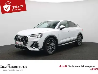 Gebraucht Audi Q3 Sportback S-Line 150 PS (110 kW) 2025 Gletscherweiß metallic SUV