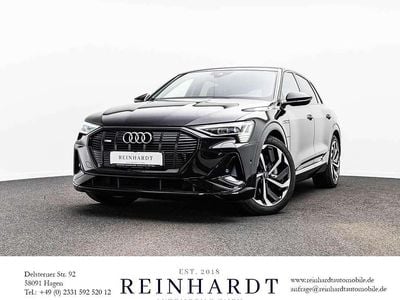 Gebraucht Audi e-tron S-Line 300 kW (408 PS) 2023 Mythosschwarz metallic SUV