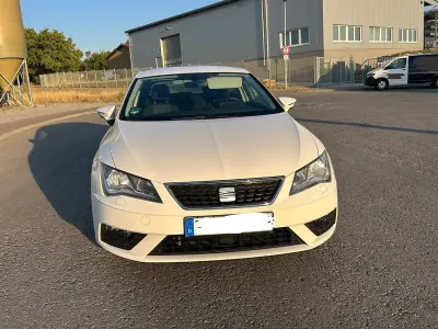 Gebraucht Seat Leon SC Style 125 PS (91 kW) 2017 Weiß Kleinwagen