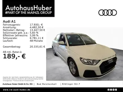 Gebraucht Audi A1 Sportback Design 116 PS (85 kW) 2019 Cortinaweiß Kleinwagen