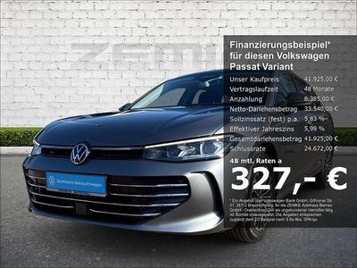 Neu VW Passat Elegance 150 PS (110 kW) 2025 Silber Kombi