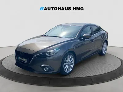 Gebraucht Mazda 3 Sports-Line 120 PS (88 kW) 2014 Braun Limousine