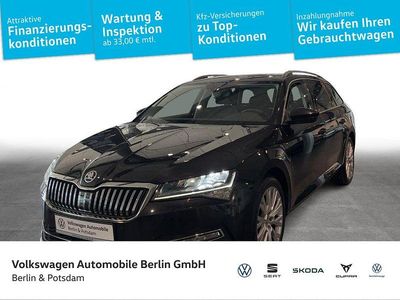 Gebraucht Skoda Superb Style 150 PS (110 kW) 2022 Blackmagic perleffekt Kombi