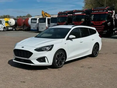 Gebraucht Ford Focus ST-Line 120 PS (88 kW) 2021 Weiß Kombi
