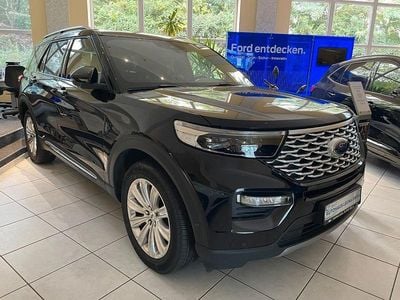 Schwarz Gebraucht 2021 Ford Explorer Platinum SUV | 45.999 € (Guter Preis)