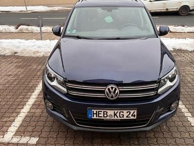 Gebraucht VW Tiguan 125 PS (91 kW) 2015 Blau SUV