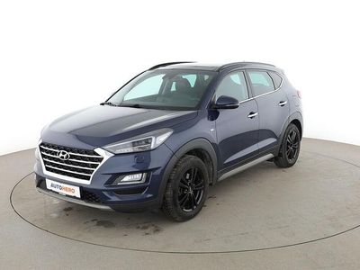 Gebraucht Hyundai Tucson Premium 136 PS (100 kW) 2019 Blau SUV
