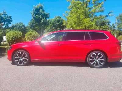 Brugt VW Passat Business 122 HK (89 kW) 2021 Rød Stationcar