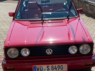 Gebraucht VW Golf Cabriolet 95 PS (69 kW) 1988 Rot Cabrio