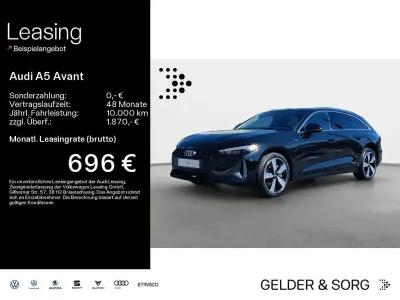 Nowe Audi A5 299 KM (219 kW) 2026 Czarny Kombi