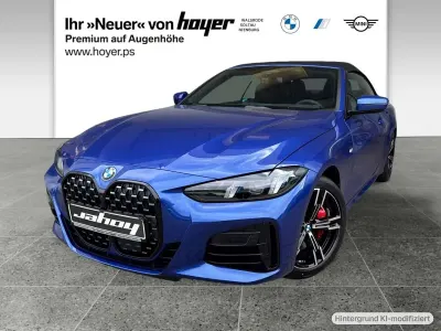 Neu BMW 420 Cabriolet M Sport 184 PS (135 kW) 2025 Blau Cabrio