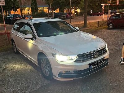 Gebraucht VW Passat R-line 190 PS (139 kW) 2016 Weiß Kombi