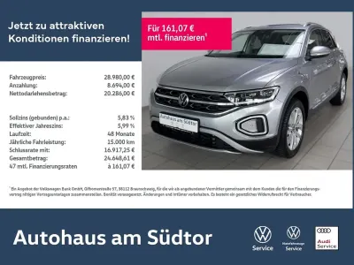 Usata VW T-Roc Style 150 CV (110 kW) 2024 Argento SUV