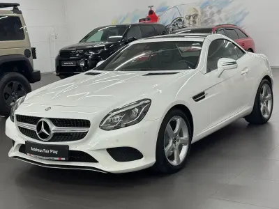 Gebraucht Mercedes SLC200 184 PS (135 kW) 2017 Weiß Cabrio