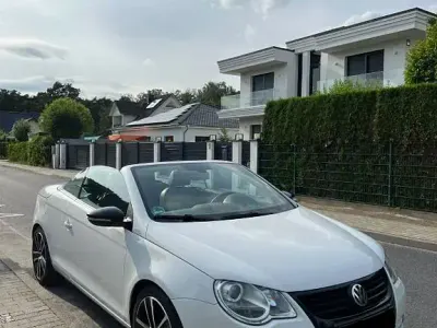 Gebraucht VW Eos 160 PS (117 kW) 2010 Weiß Cabrio