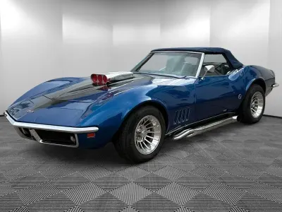Gebraucht Corvette Stingray 226 PS (166 kW) 1968 Blau Cabrio