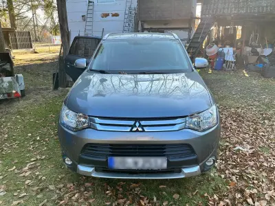 Brugt Mitsubishi Outlander 110 HK (80 kW) 2014 Grå SUV