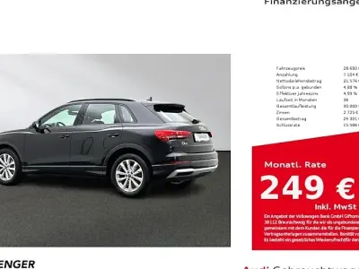 Brugt Audi Q3 Advanced 150 HK (110 kW) 2022 Sort SUV