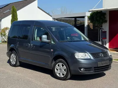 Gebraucht VW Caddy Life 102 PS (75 kW) 2010 Offroad grey metallic Van / Kleinbus