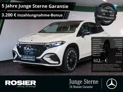 Gebraucht Mercedes EQS450+ Premium Plus 264 kW (360 PS) 2023 Weiss / diamantweiss bright SUV
