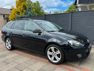 Gebraucht VW Golf VI 105 PS (77 kW) 2010 Schwarz Kombi