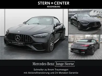 Gebraucht Mercedes CLE53 AMG Night 449 PS (330 kW) 2025 Obsidianschwarz Cabrio