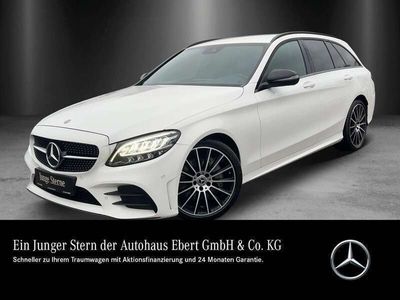 gebraucht Mercedes C300 d T AMG Night LED Memo SpurPkt Comand Hifi