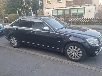 Gebraucht Mercedes C280 2007 Schwarz Limousine