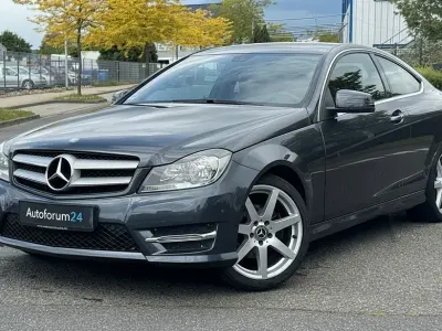 Gebraucht Mercedes C180 AMG line 156 PS (114 kW) 2013 Grau Coupé