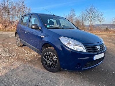 Gebraucht Dacia Sandero Ambiance 75 PS (55 kW) 2009 Blau Kleinwagen