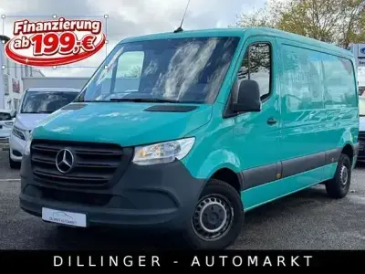 Używany Mercedes Sprinter 114 KM (83 kW) 2021 Zielony Van