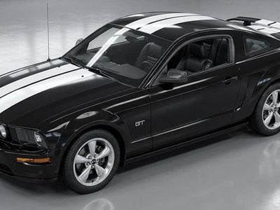 Schwarz Gebraucht 2007 Ford Mustang Coupé | 9.990 €